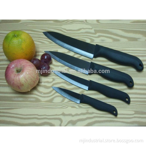 Hottest ECO-friendly ABS+TPR handle ceramic knife set